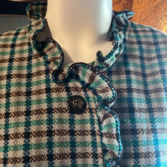 Talbots Wool plaid blazer - Picture 3 of 4